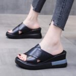 Cross-border Roman style fashion platform Shoes For Women, Balanced Heel-RV307 - Image 3