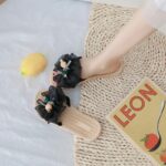 Women’s Summer Floral Slippers, Soft Sole— Sandal & Slipper-RV30027 - Image 4