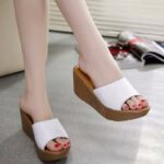 Women’s Wedge Sandals with Thick Soles Shoes, Balanced Heel-RV419 - Image 4