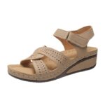 Velcro Platform Sandals, Lightweight Wedges, EU/US Style Beachwear— Sandal & Slipper-RV30024 - Image 4