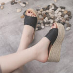 Summer New Women’s Platform Sandals/Slippers, Balanced Heel-RV545