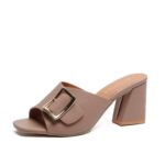 Foreign trade fish mouth sandals For women’s, Box Heel-RV1222 - Image 4