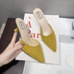 Women’s Summer Fashionable Slippers, Versatile & Trendy, Pencil Heel-RV1045 - Image 2