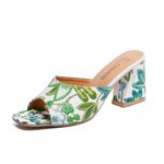 Women’s Suitable For Outdoor use, Beach Shoes, Casual slippers, Box heel-RV1223