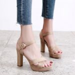 New Arrival Versatile One-Strap Sandals for Women, Pencil Heel-RV1356 - Image 2