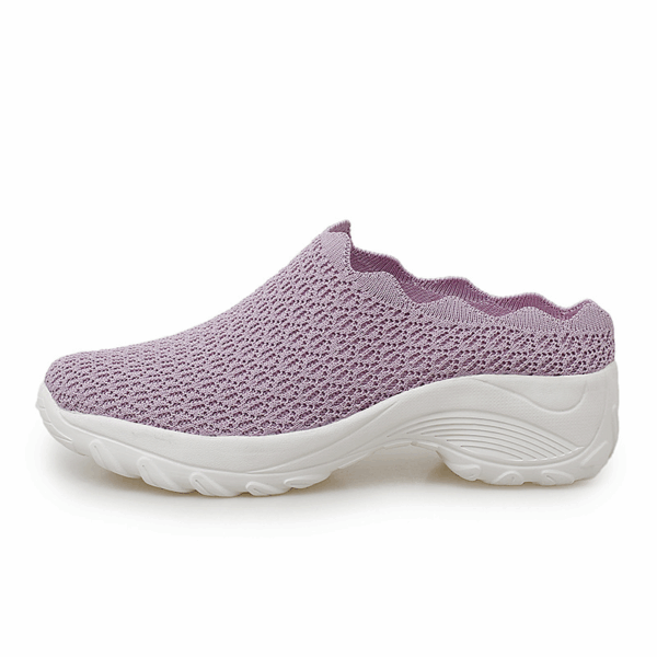 New Style Slip-on Fashion Women’s Shoes, Thick-soled, Height-increasing, Casual, Breathable, Canvas-DS68