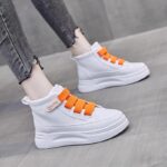 Women’s Velcro High-Top Shoes, Sneaker-WR81
