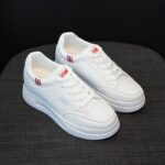White Shoes Women’s Summer All-match New Style Shoes, Sneaker-DS79 - Image 3