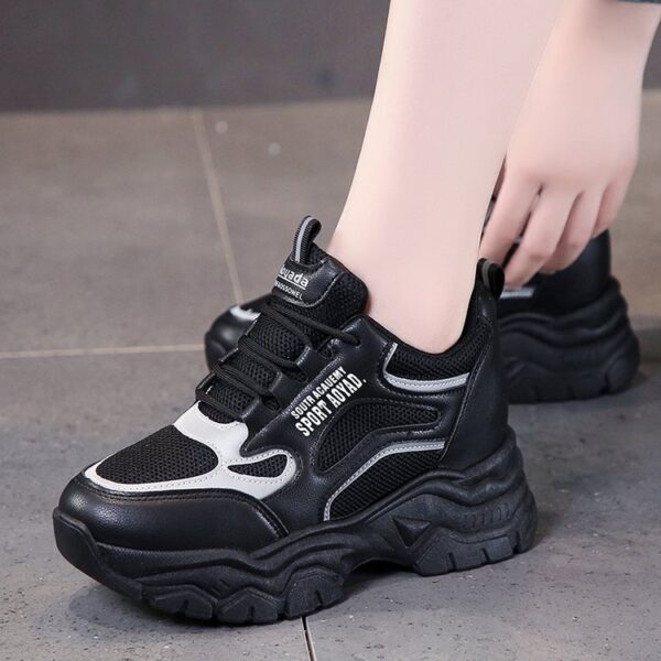 Women’s Chunky platform Sneakers, Height-Increasing Casual Sports Shoes, Kades-WR45