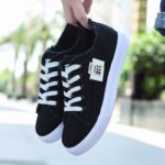 Women’s Shoes Spring and Summer Shoes Student Sports Flat Single-layer Shoes, Sneaker-DS81 - Image 3