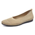 Women’s summer flat shoes, French style, comfortable single shoes, Loafer-DS07 - Image 4
