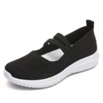 Women’s new style Shoes, breathable flyknit Shoes, soft sole casual Mother shoes. Canvas-DS40 - Image 4