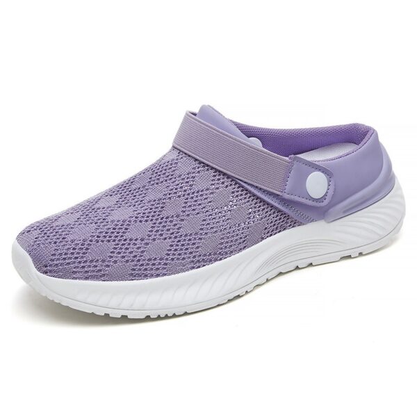 Women’s Summer Breathable & Lightweight Casual Shoes, Stylish Mesh Shoes for Outdoor use. Canvas-DS51