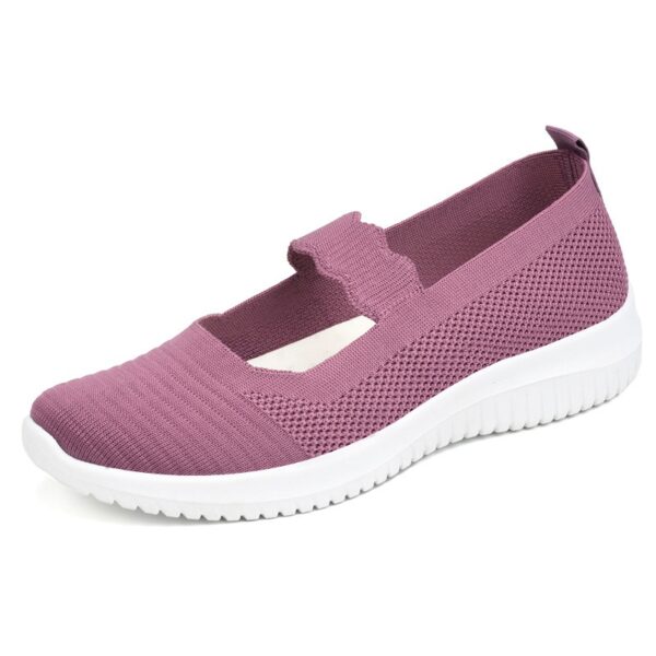 Summer New Women’s Casual Shoes, Fashionable Soft Sole Shoes, Slip-on and Plus Size Cross-border, Canvas-DS41