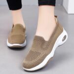 Women’s Fly-Knit Breathable Single Shoes, Comfortable Mesh Shoes, Sneaker-DS08