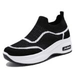 Versatile Single Shoes, Fly-Knit Breathable Mesh Women’s Shoes, Sneaker-DS13 - Image 5