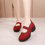 Women’s Old Beijing style mesh shoes, breathable, soft‑soled, Loafer-RV2442
