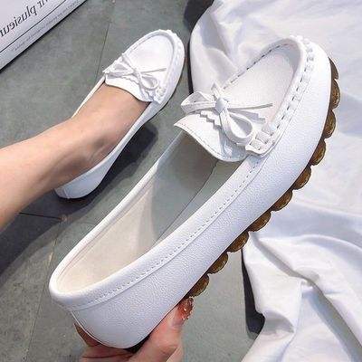 Women’s Loafers Versatile Korean Style. Soft Sole Comfortable Nurse Shoes. Loafer-RV2089