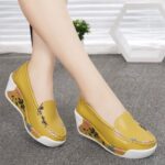 Women’s platform Nurse Heel Shoes, Women Rocker Shoes, Loafer-RV2198 - Image 2
