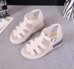 Women’s Open-toe Casual Retro Flat Roman sandals, Balanced Heel-RV689 - Image 2