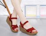 Women’s Comfortable and Versatile, Casual, Chunky Heel, Medium Heel Sandals, Balanced Heel-RV692