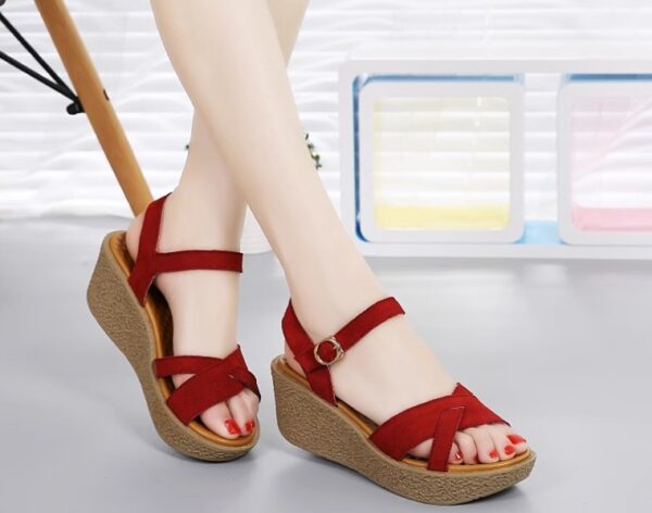 Women’s Comfortable and Versatile, Casual, Chunky Heel, Medium Heel Sandals, Balanced Heel-RV692