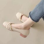 Thick-Heeled Single Shoes for Women, Style Shoes-RV2532