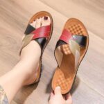 Flat-heeled Rubber Slippers/Sandals For Women, Sandal & Slipper-RV30063