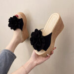 Super High Heel, One-Strap Slippers For Women, Balanced Heel-RV696 - Image 6