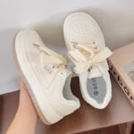 Trendy White Sneakers for Women, Sneaker & Kades-DS109 - Image 2