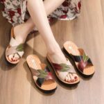 Flat-heeled Rubber Slippers/Sandals For Women, Sandal & Slipper-RV30063 - Image 2