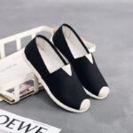 Women’s New Cloth Shoes, Old Beijing Style, Low-top, Non-slip, Soft-soled Casual Canvas Shoes, Canvas & Loafer-DS112 - Image 4