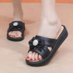 Drop Shipping of Lightweight, Flat, Soft-soled Slippers For Women, Sandal & Slipper-RV30067 - Image 6