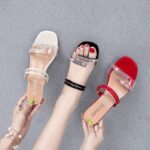 New summer style, one-strap elegant high heels For Women, Pencil Heel-RV1465 - Image 2