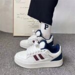 Women’s Autumn New Style Thick-Soled Trendy White Sneaker & Kades-WR133 - Image 2