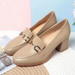 British Style Soft Round-toe Women’s Singl e-layer Shoes, Style Shoes- RV2544 - Image 2