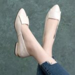 Women’s Flats Spring Style Thick Heel Mom’s Shoes, Style Shoes-RV2543