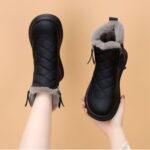 Women’s Thickened Soft-Soled Cotton Boots, Sneaker & Kades-WR131 - Image 2