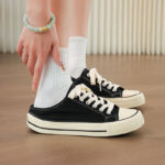 Women’s Two-way Slip-on Canvas Shoes, Sneaker & Kades – DS123 - Image 2