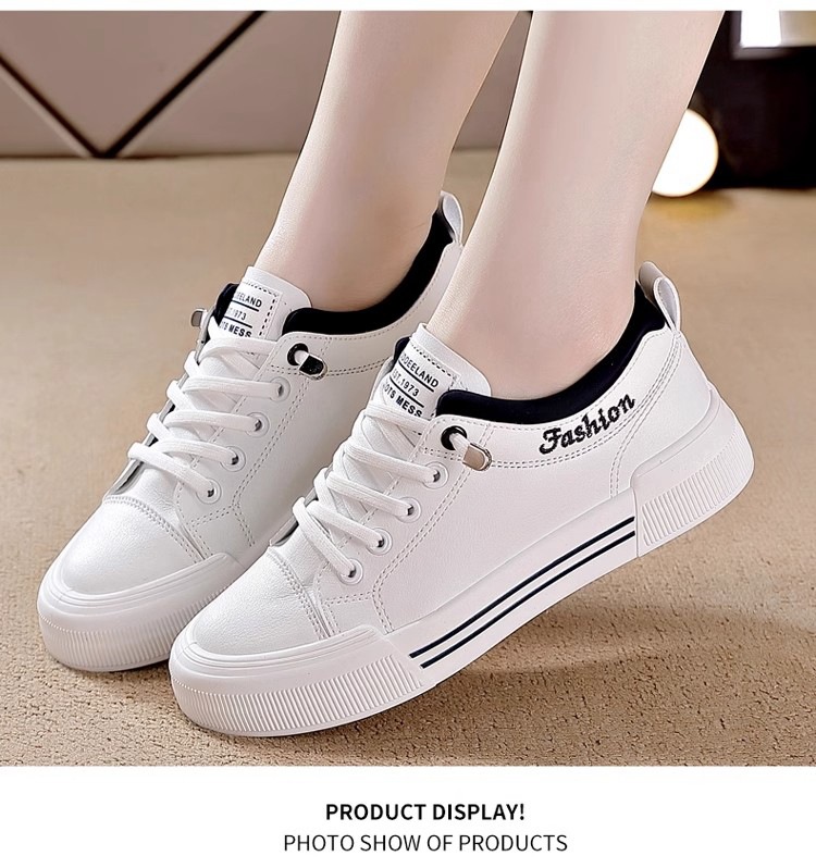 black Versatile Women’s Soft-soled Sports casual Sneaker & Kades – DS129 - Image 1