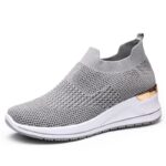 Women’s Flyknit Mesh, Thick-soled, Breathable Casual Shoes, Sneaker & Kades-DS110 - Image 3