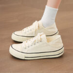 Women’s Two-way Slip-on Canvas Shoes, Sneaker & Kades – DS123 - Image 4