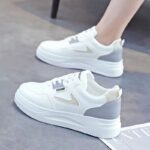 Women’s Thick Sole, Versatile, Korean Style Sneakers for Students, Sneaker & Kades-WR128 - Image 3