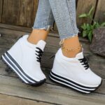 Women’s with Heels Casual Sports Shoes, Sneaker & Kades – WR181 - Image 4