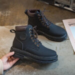 Men's and Women’s Comfortable Thick-soled Boot Shoes – WR168