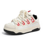 Chic, Trendy, Niche, High-end white Sneakers for Women, Sneaker & Kades – WR139 - Image 4