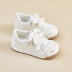 Korean Style White Sneakers for Women, Sneaker & Kades – WR171 - Image 4