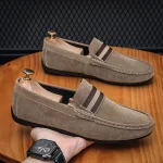 Men's Loafers New Arrival, Casual Business Style, Trendy Soft-Soled Driving Shoes, Loafer – LM1034 - Image 2
