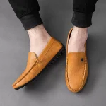 Men's business Korean style casual versatile shoes slip-on, Loafer – LM1039