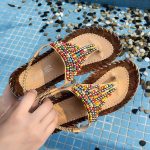 Summer Women’s Roman Sandals, Casual, Beach‑Ready—Sandal & Slipper-RV278